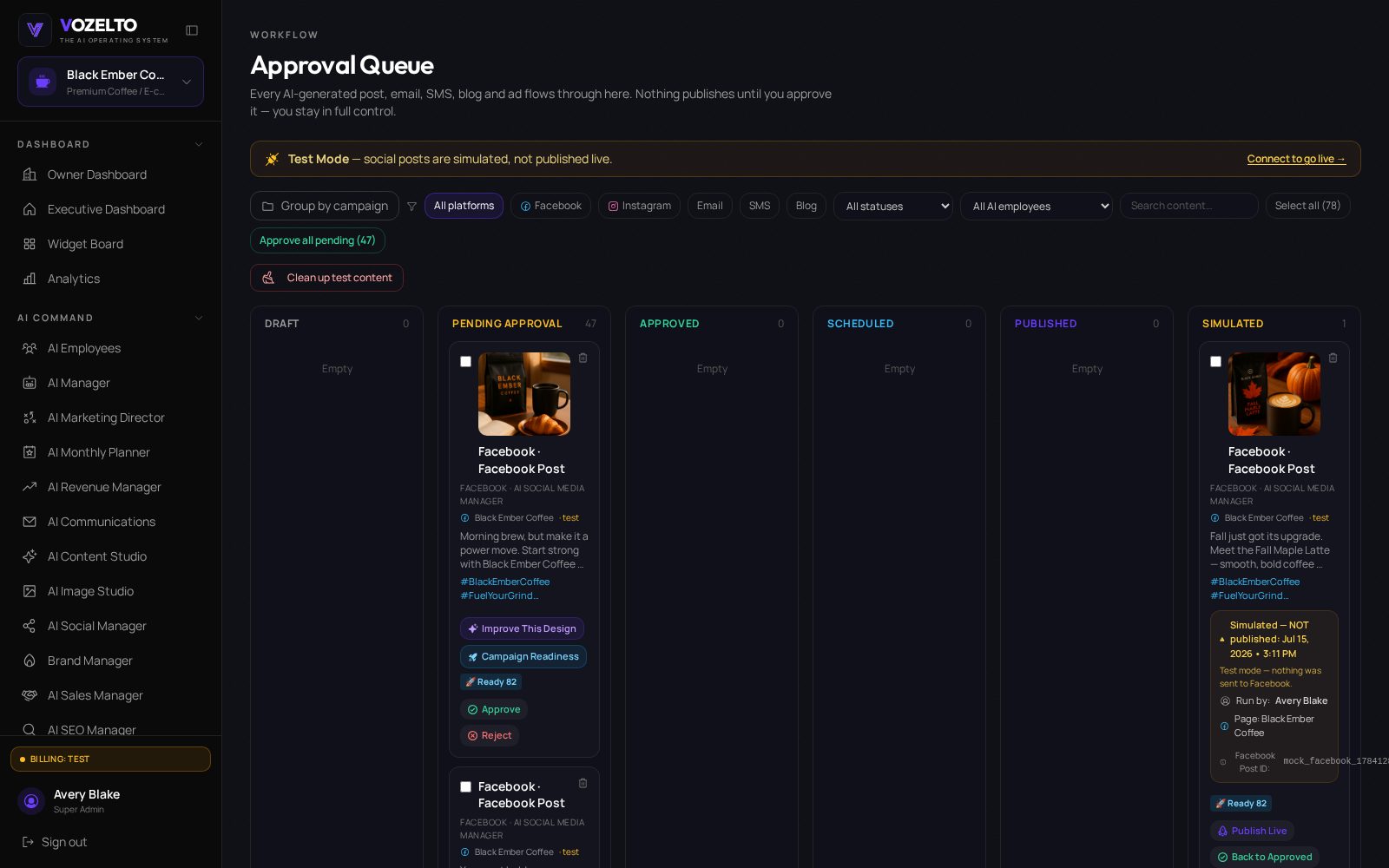 Approval Queue